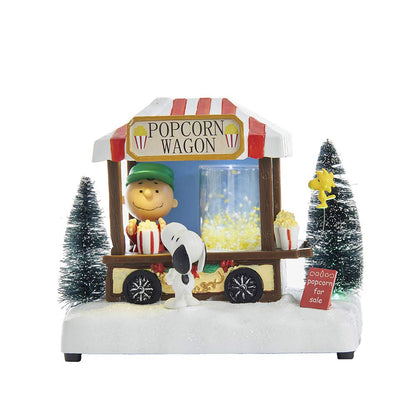 Kurt Adler 7-Inch Battery-Operated Peanuts? LED Musical Table Piece