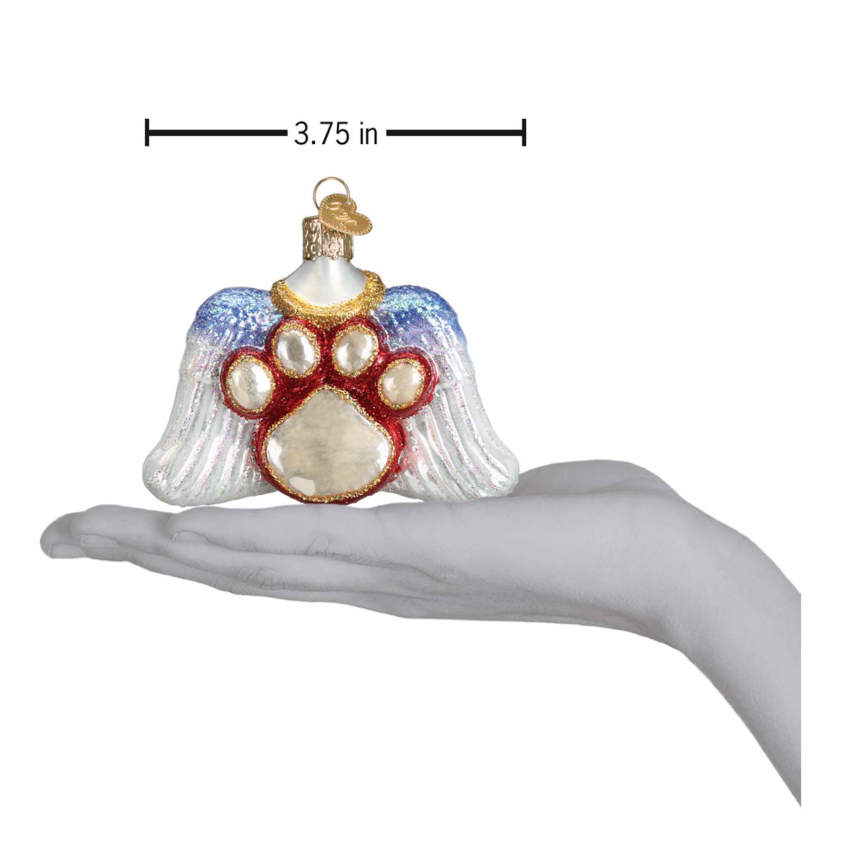 Old World Christmas Ornaments: Pet Lovers Glass Blown Ornaments for Christmas Tree, Beloved Pet