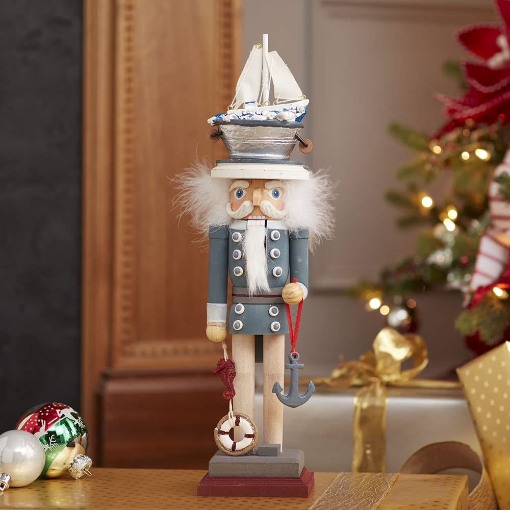 Kurt S. Adler 18" Hollywood Sea Captain Nutcracker