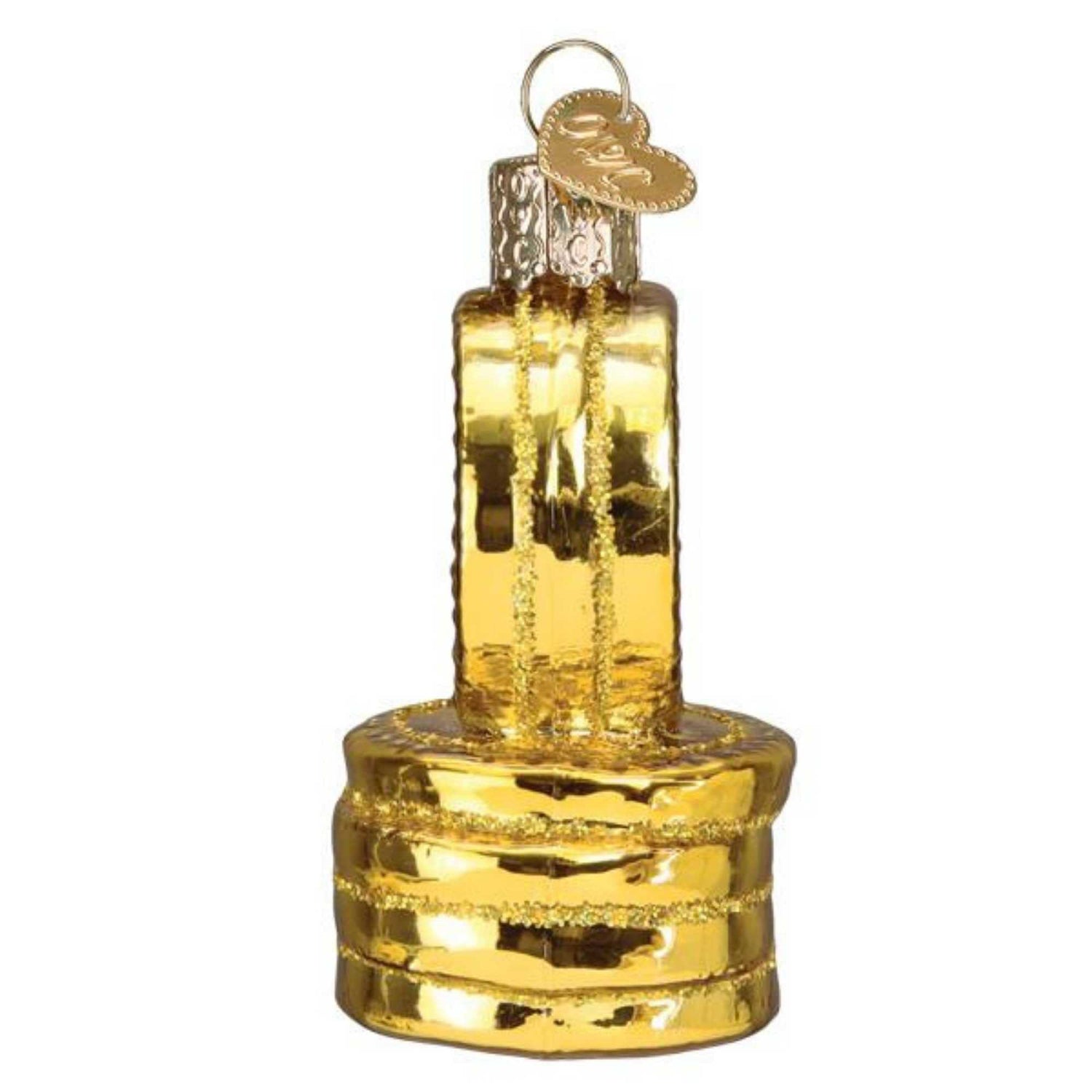 Old World Christmas Bitcoin Glass Blown Christmas Tree Ornament