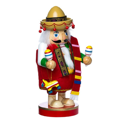 Kurt S. Adler Kurt Adler 10.25-Inch Mexican Tablepiece-Chubby Collection Nutcracker