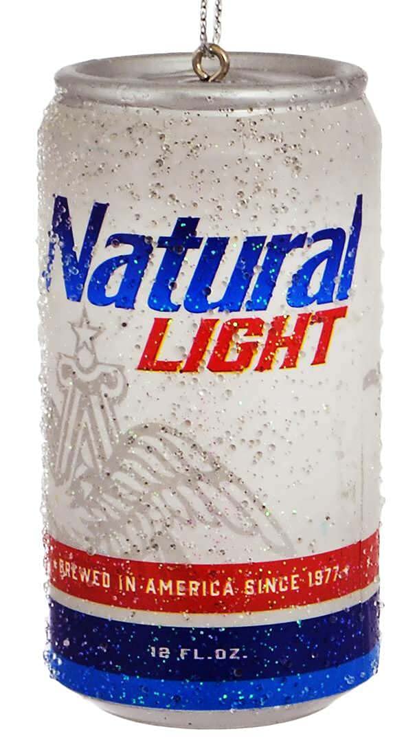 Natural Ice Beer Can Christmas Tree Ornament AB1182