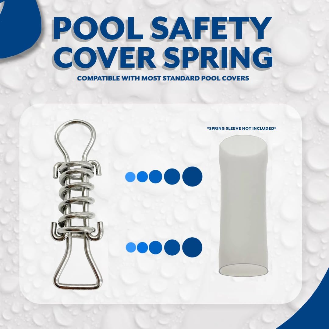 Poolzilla 5.25" Stainless Steel Short Spring for Winter Pool Covers