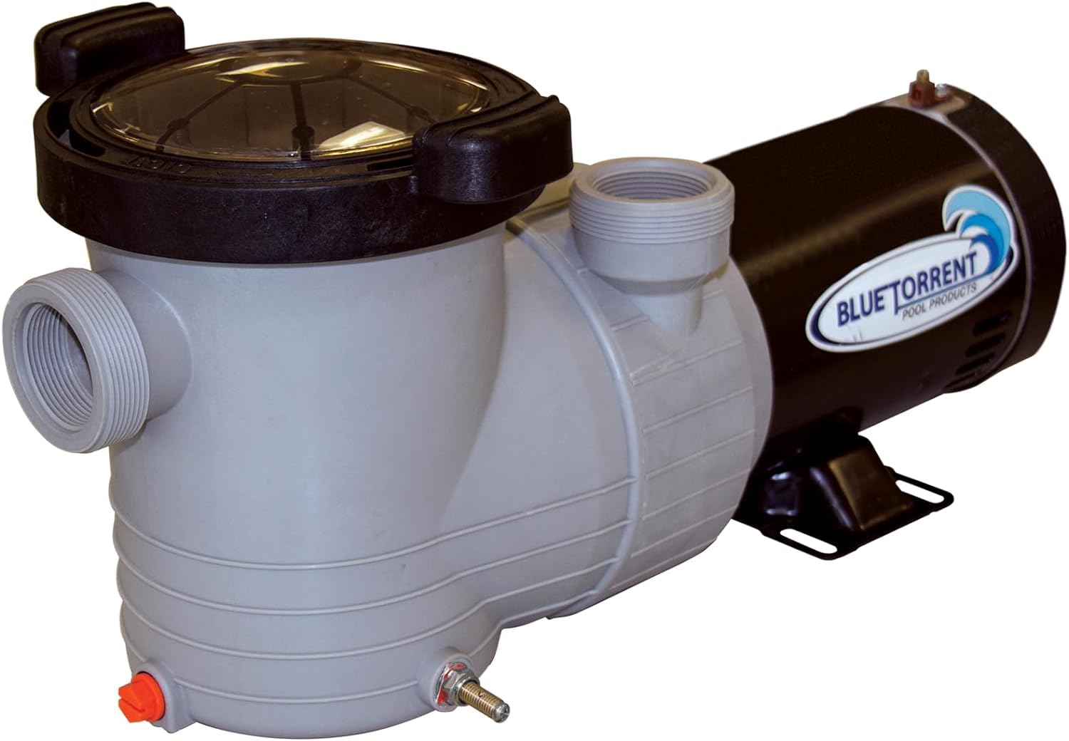 Poolzilla 1.5HP Pool Pump For Above Ground Pools With Dual-Port Discharge and Pre-Bonded HLT