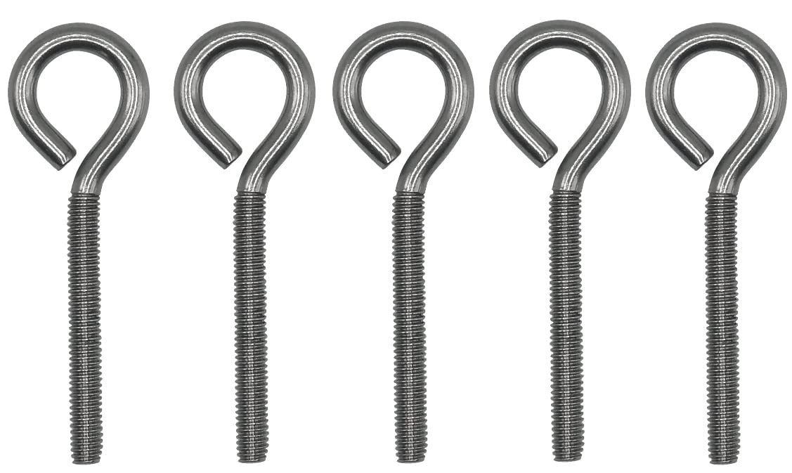 Poolzilla 4'' Screw-In Eye Bolt for Anchoring Safety Covers