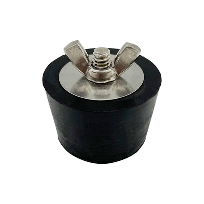 Poolzilla 2" Rubber Plug for Pool Closing, Return Line Skimmer Plug