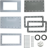 Poolzilla All Season Skimmer Kit for Above Ground Swimming Pools - Compatible with Hayward 1091WM, and Other Wide Mouth Skimmers - Pool Opening and Closing