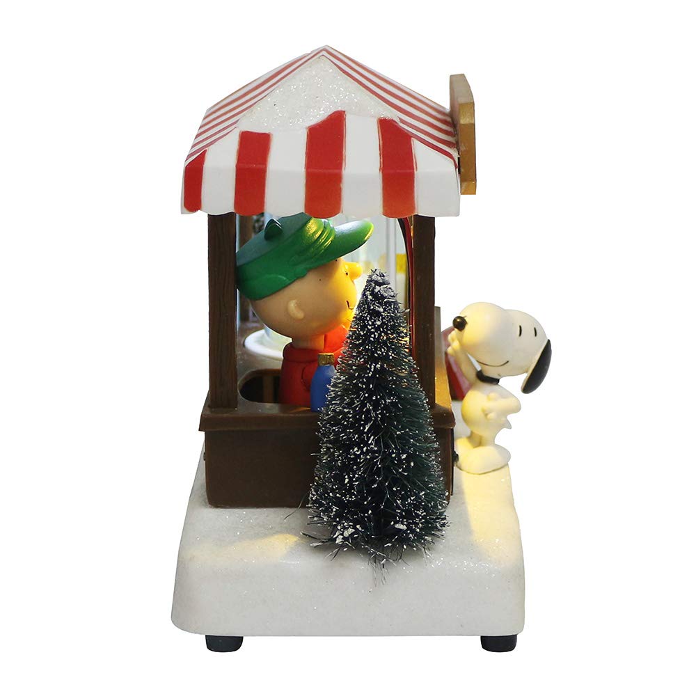 Kurt Adler 7-Inch Battery-Operated Peanuts? LED Musical Table Piece