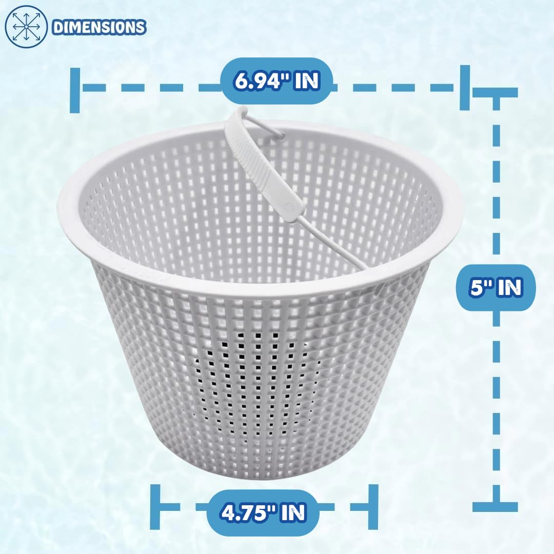 Poolzilla 6.94" Weighted Skimmer Basket for SP1082
