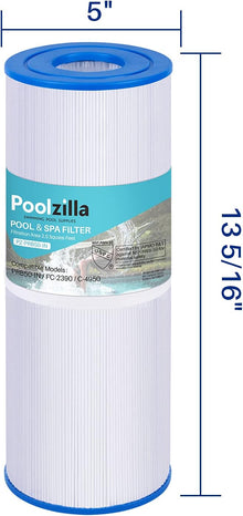 Poolzilla Replacement Spa Filter for Pleatco PRB50-IN, Unicel C-4950, Filbur FC-2390, Jacuzzi J200 Series Filter, Guardian 413-212-02