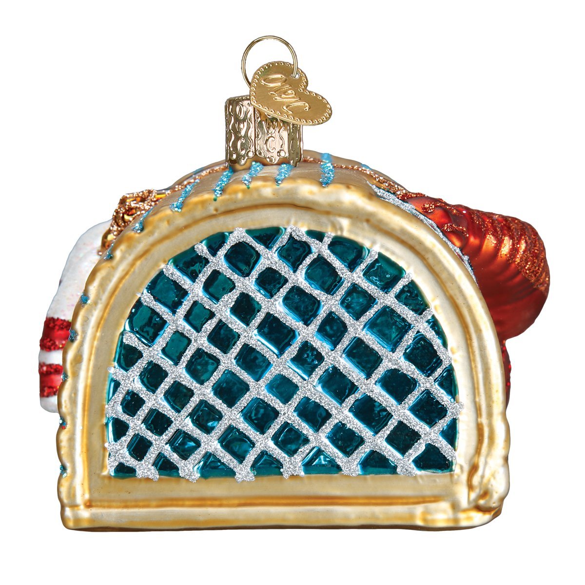 Old World Christmas Ornaments: Crab and Lobsters Glass Blown Ornaments for Christmas Tree, Lobster Trap