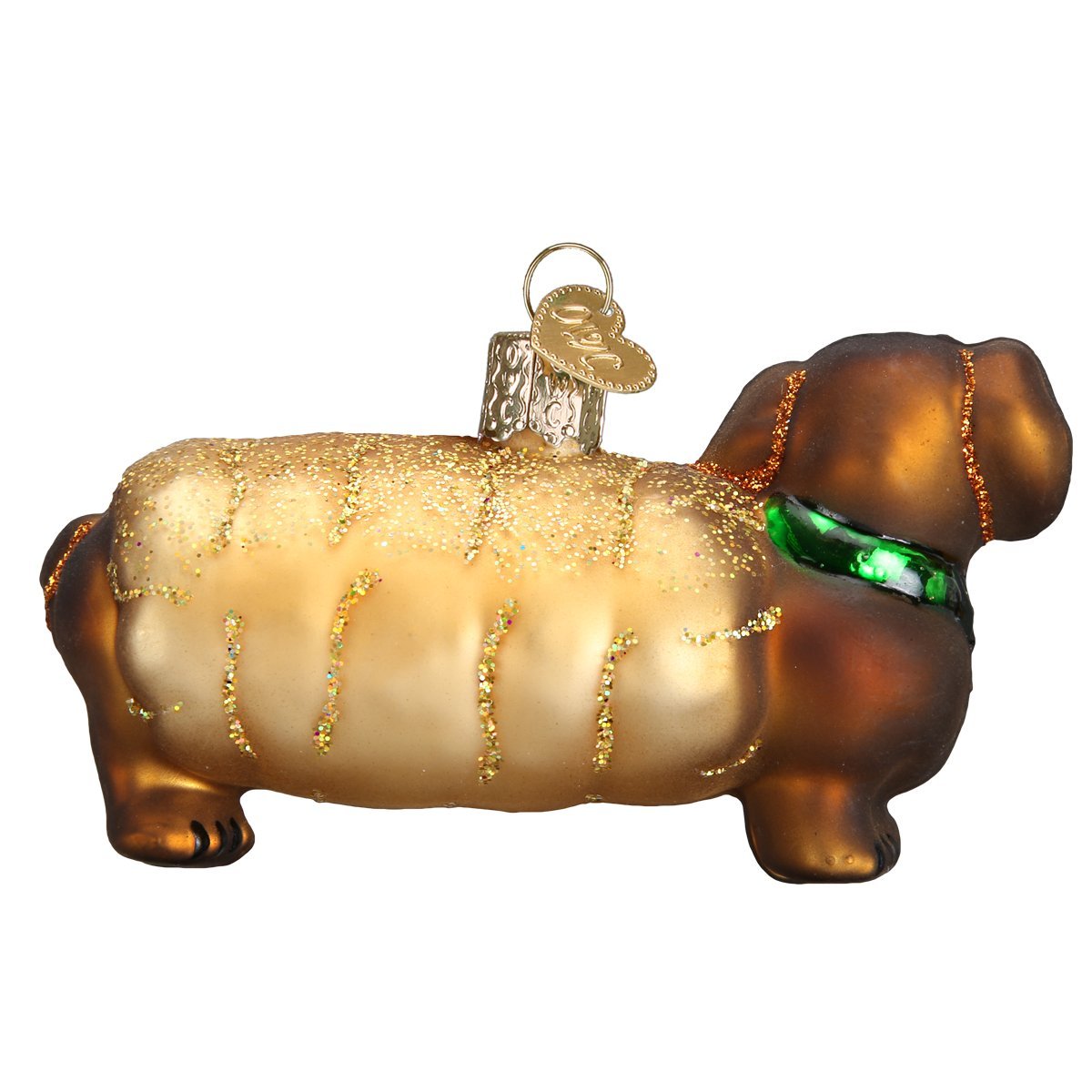 Old World Christmas Westie Glass Blown Ornament for Christmas Tree, Handcrafted Holiday Decoration, Dog Collection