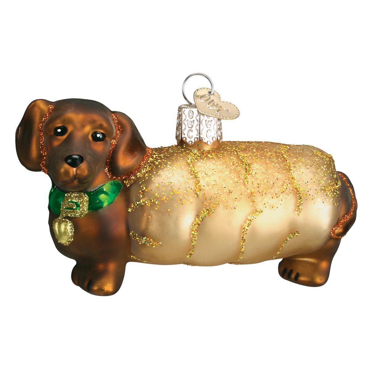 Old World Christmas Westie Glass Blown Ornament for Christmas Tree, Handcrafted Holiday Decoration, Dog Collection
