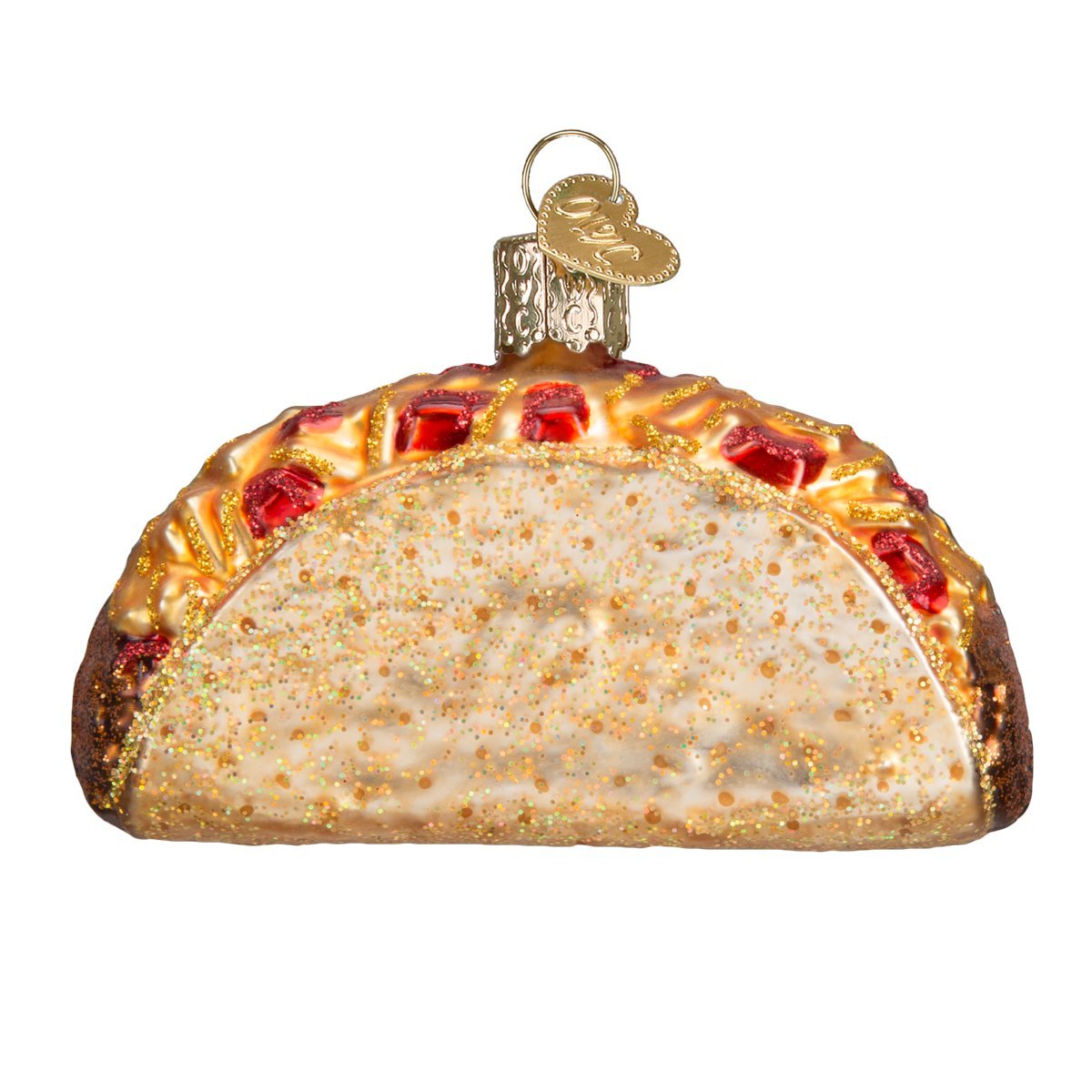 Old World Christmas Ornaments: Taco Glass Blown Ornaments for Christmas Tree (32084)