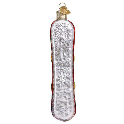 Old World Christmas Ornaments Snowboard Glass Blown Ornaments for Christmas Tree