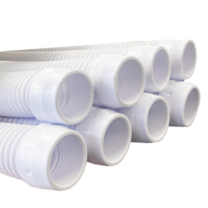 Poolzilla (8 Pack) 3’ FT Vacuum Cleaner Extension Hoses - 1.5’’ Replacement Premium Pool Vac Hoses