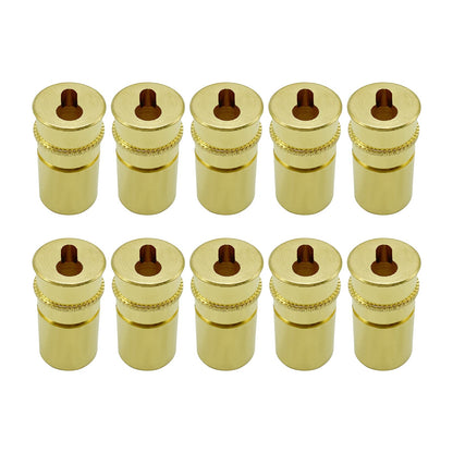 Poolzilla Brass Keyhole Anchors for Pool Safety Nets