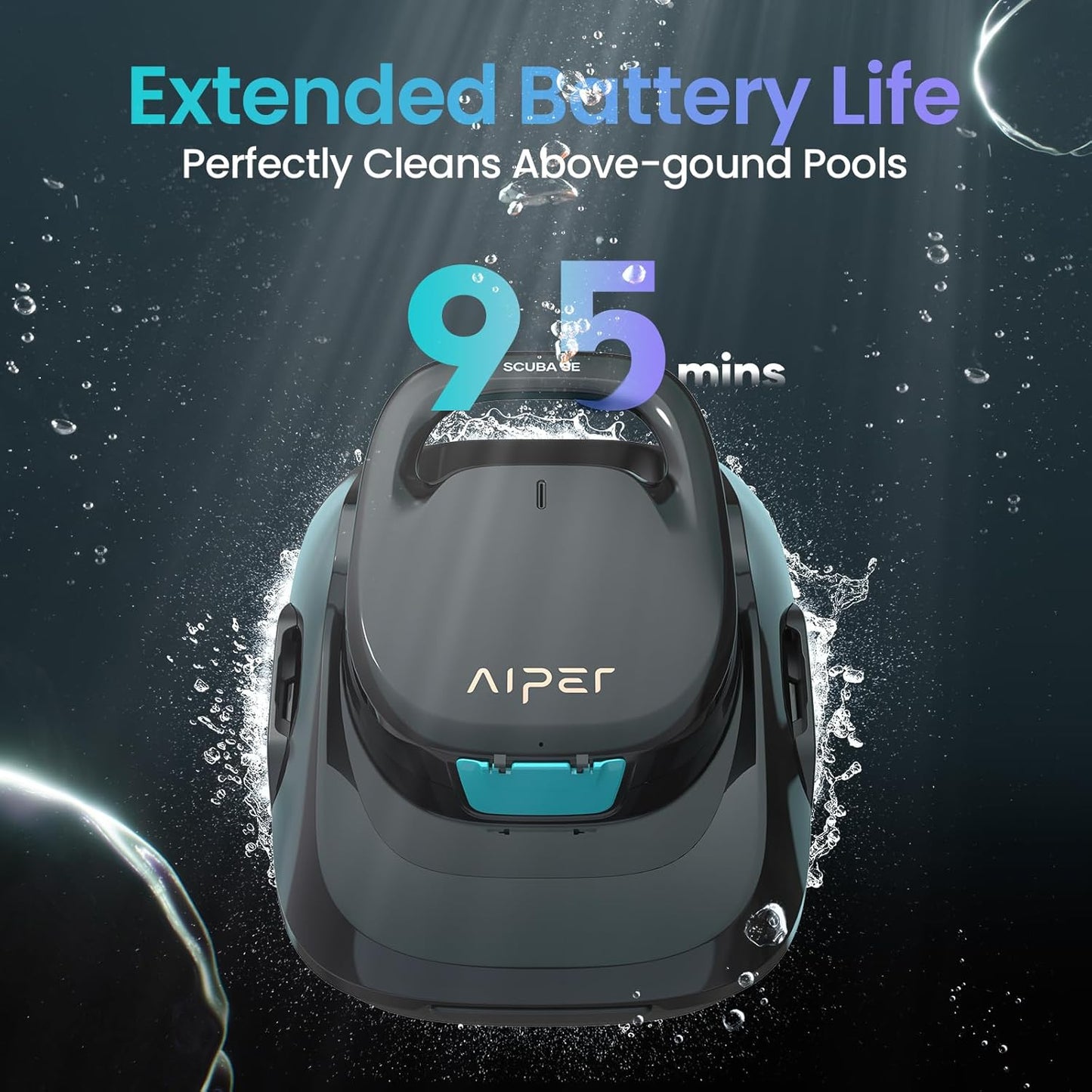 Aiper Scuba SE Cordless Robotic Above Ground Pool Cleaner