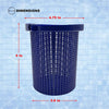 Poolzilla Replacement Pump Basket fits Dura-Glass II, Maxi-Glass II, Dyna-Glas, Dyna-Max, Dyna-Pro, and Dyna-Wave Pumps