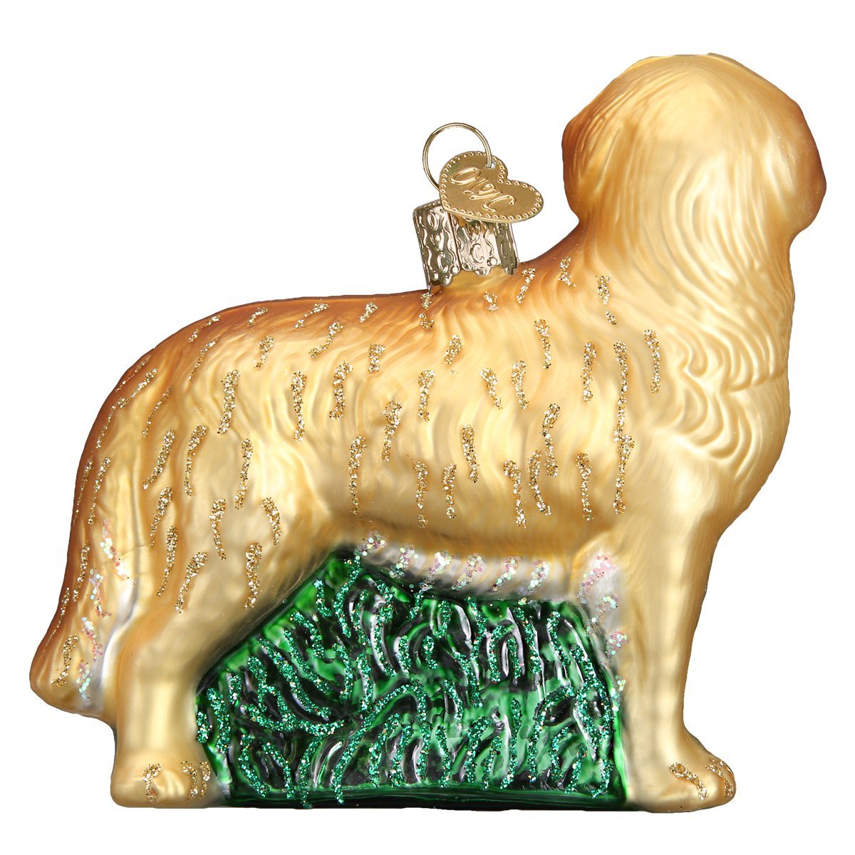 Old World Christmas Dachshund Glass Blown Ornament for Christmas Tree, Handcrafted Holiday Decoration, Dog Collection