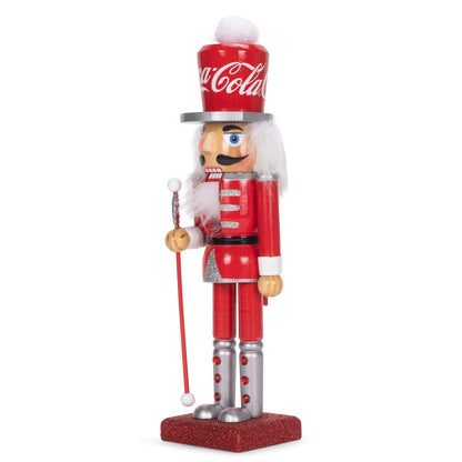 Coca-Cola Kurt S. Adler 10-Inch Wooden Nutcracker, Multicolor (CC6202)
