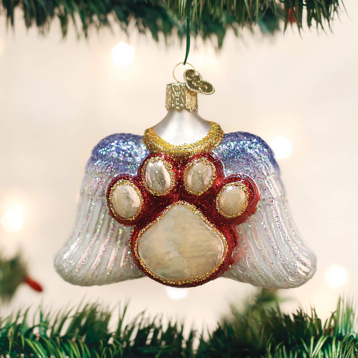 Old World Christmas Ornaments: Pet Lovers Glass Blown Ornaments for Christmas Tree, Beloved Pet