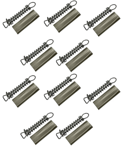 Poolzilla Stainless Steel Springs with Spring Covers for Pool Safety Covers