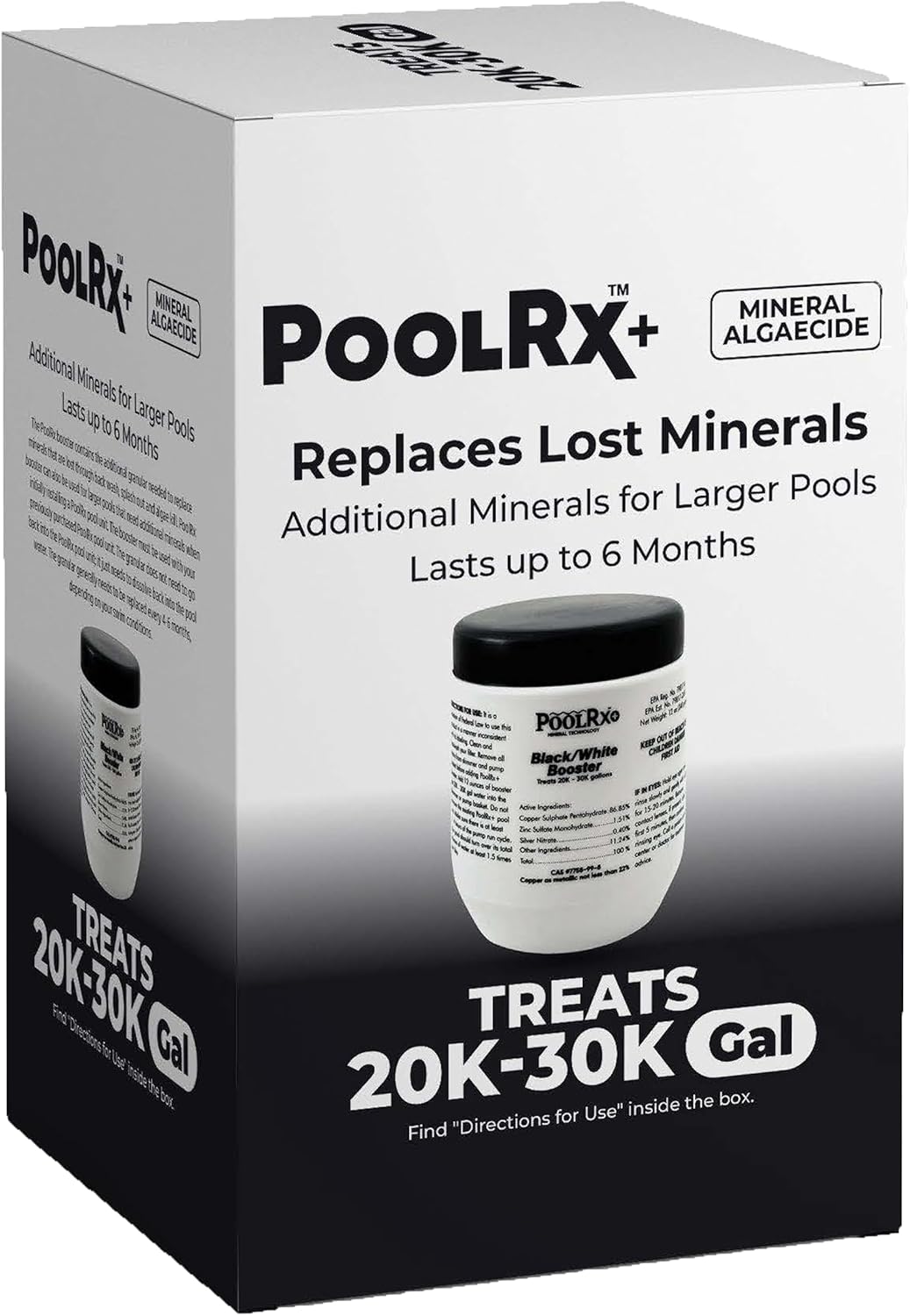 PoolRx | Booster Black | 20k-30k Gallons