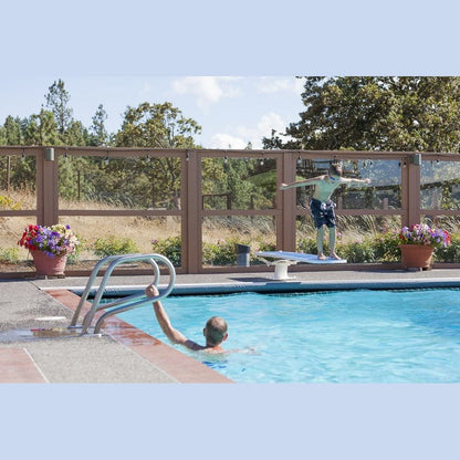 S.R. Smith 66-209-578S2G Diving Board, 8-Foot, Radiant White with Gray TrueTread
