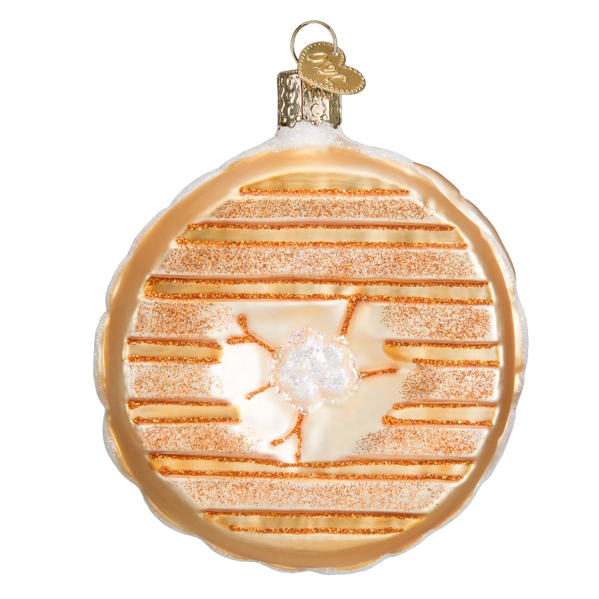 Old World Christmas Ornaments: Bagel Glass Blown Ornaments for Christmas Tree (32221)