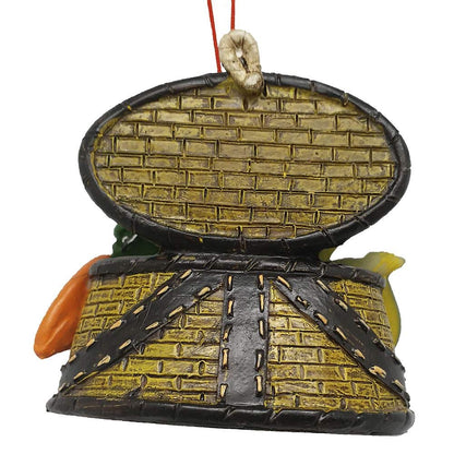 Fishing Basket Christmas Tree Ornament J8552