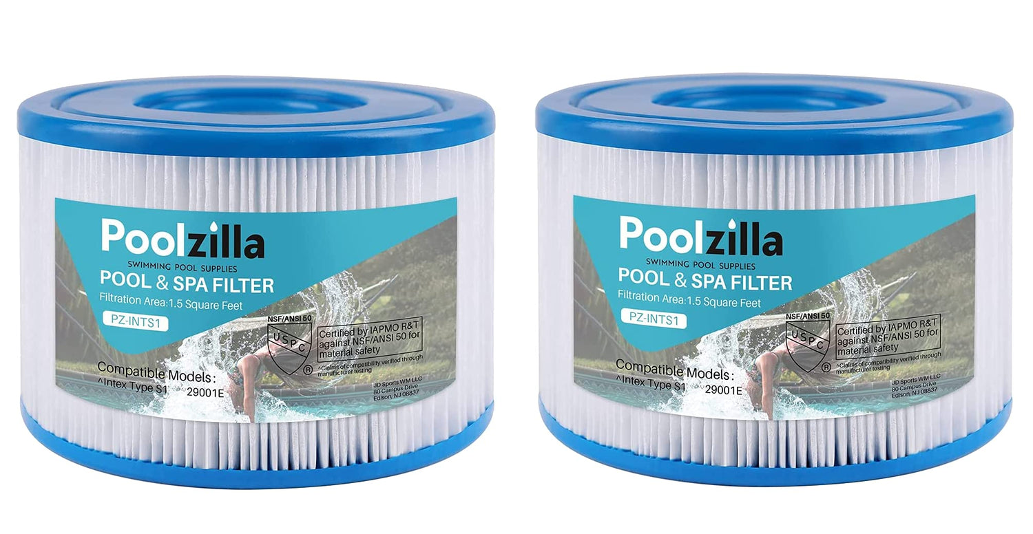 Poolzilla Replacement Easy Set Pool Filter for PureSpa Type S1, 29001E