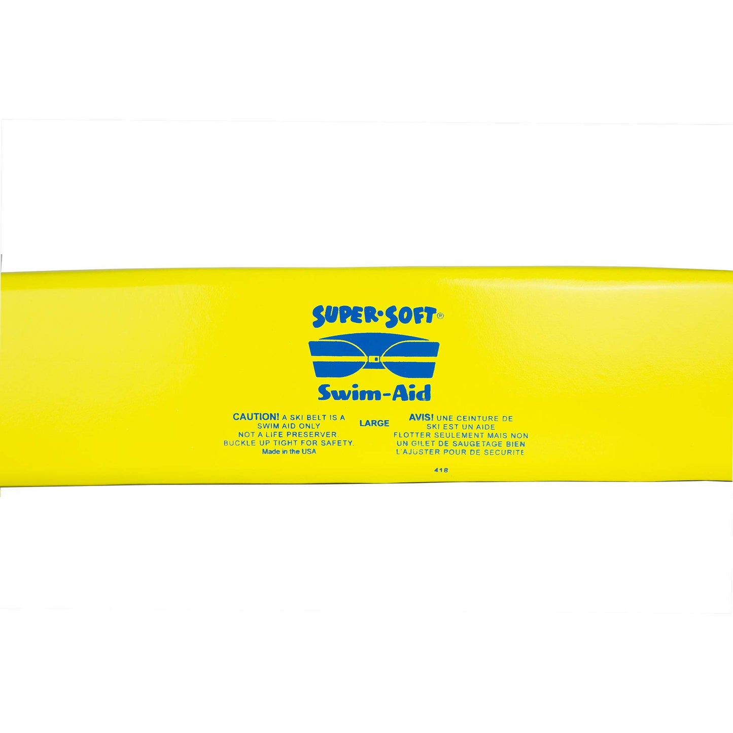 TRC Recreation Super Soft Size Large Promotional Waist Flotation Swim Belt for Adults, Foam Pool Float for Boat and Swimming Accessories, Yellow
