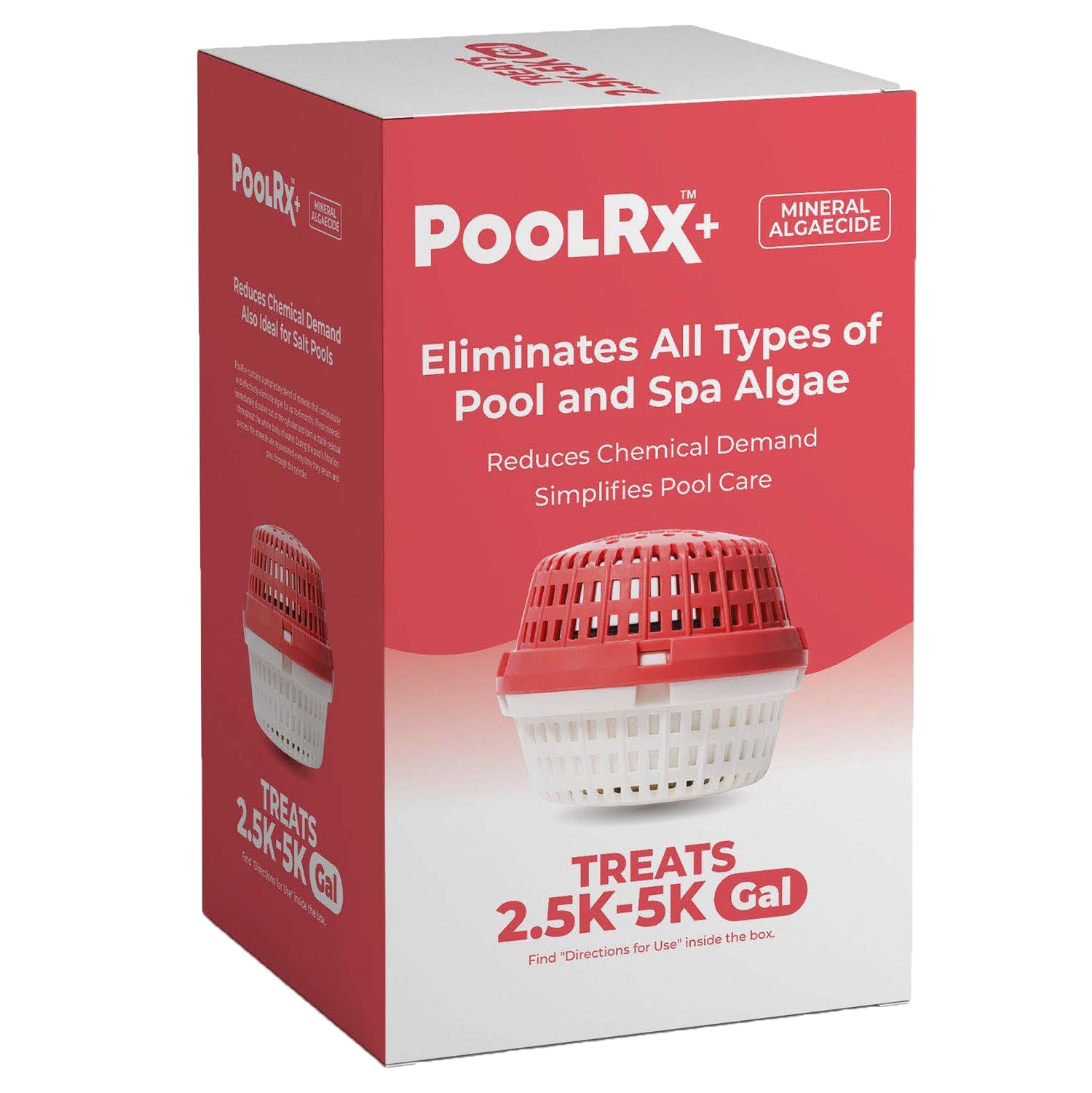 PoolRx | Red & White Unit | 2.5k-5k Gallons