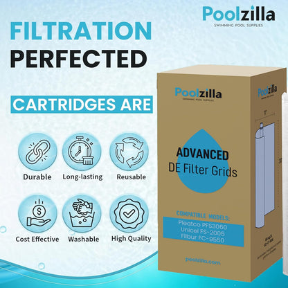Poolzilla DE Grid Replacement - Replaces DE6000, Hayward DE6020