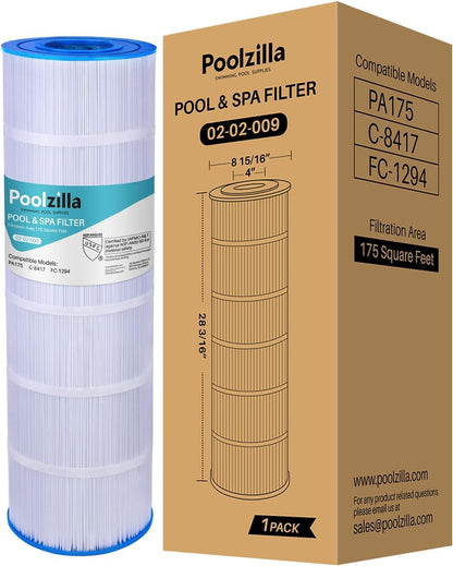 Pool Filter Cartridge for Pleatco PA175 - Replaces PCCF-175, 25230-0175S
