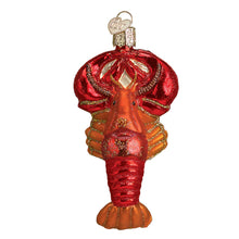 Old World Christmas Ornaments: Crab and Lobsters Glass Blown Ornaments for Christmas Tree, Lobster