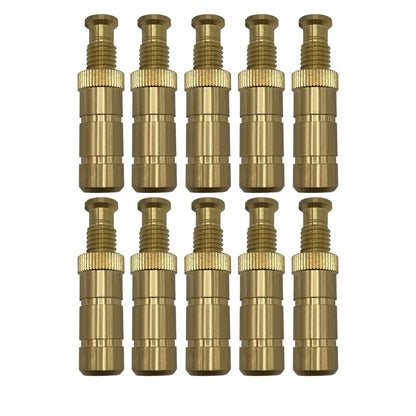Poolzilla 2'' Pool Safety Cover Brass Extended Anchors for Concrete and Pavers