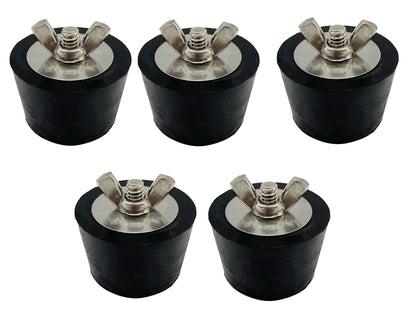 Poolzilla 2" Rubber Plug for Pool Closing, Return Line Skimmer Plug
