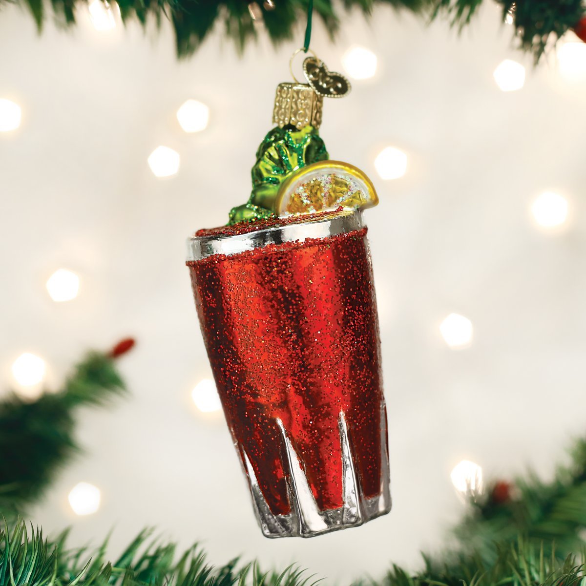 Old World Christmas Glass Blown Ornament Bloody Mary (32269)