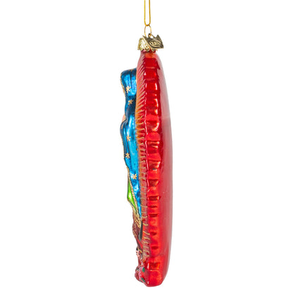 Vibrant Praying Our Lady Of Guadalupe 5.25 inch Metal Decorative Hanging Ornament,Christmas
