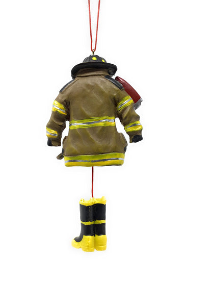 Kurt Adler 4.5- Firefighter Uniform Christmas Ornament