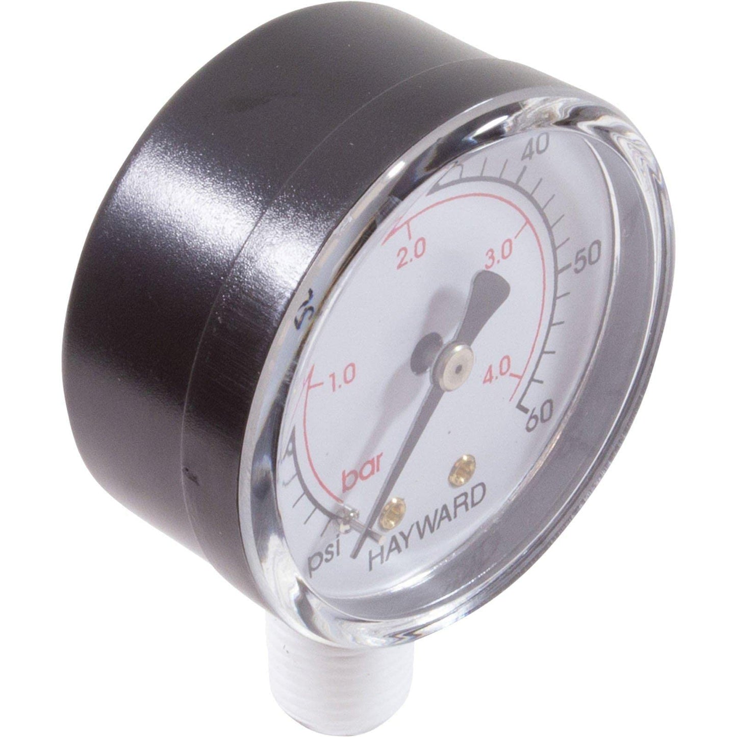 Hayward Pressure Gauge 1/4" Btm Mount | HCXFPGB1000