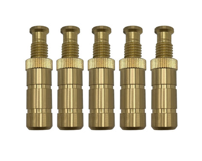 Poolzilla 2'' Pool Safety Cover Brass Extended Anchors for Concrete and Pavers