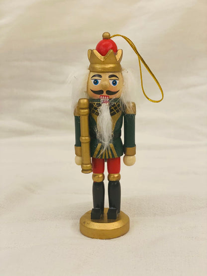 Kurt Adler C6148 Wooden Nutcracker Ornament 4-Piece Box Set, 5-Inch