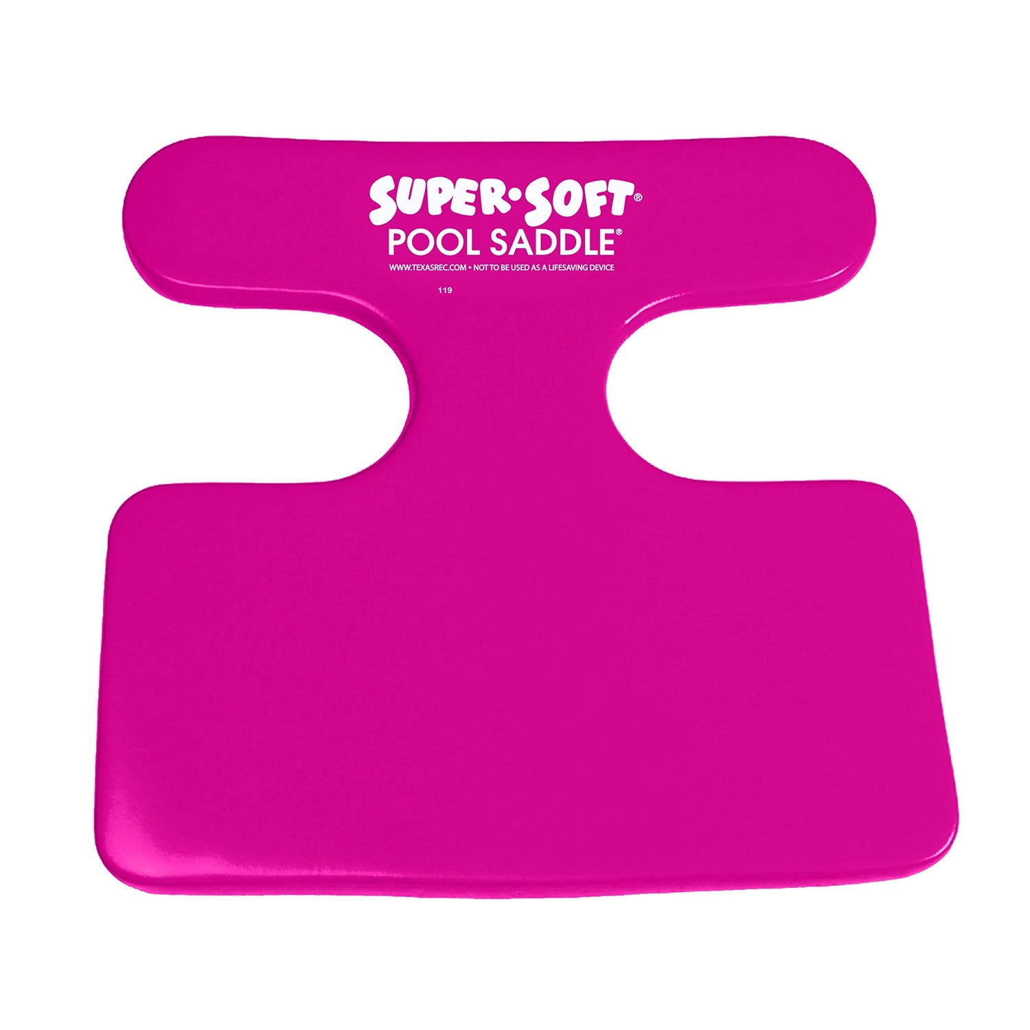 Super Soft® Pool Saddle - Flamingo Pink