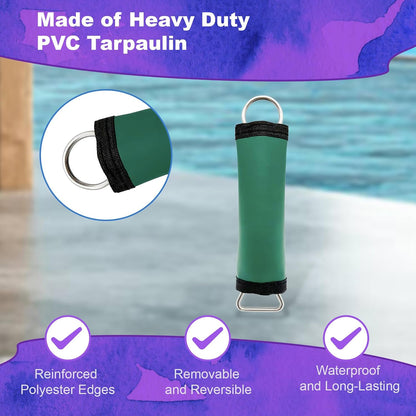 Poolzilla Green Hook & Loop Spring Wrap for Safety Cover Springs