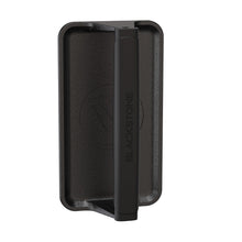 Blackstone 5553 Pre-Seasoned Cast Iron Griddle Press Medium Heavy Duty-Meat, Burger, Bacon, Steak, Panini, Sandwich, Sausage Heat Resistant Rubber Handle-10” x 5.5” (Rectangle), Black