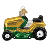 Old World Christmas Riding Lawn Mower 3.5 x 2.25