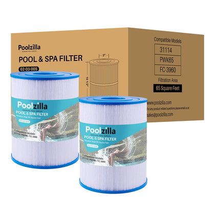 Spa Filter Cartridge for 76136 - Replaces Filbur  FC-3960, 71827